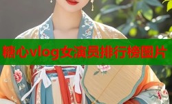 糖心vlog女演员排行榜图片