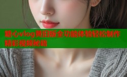 糖心vlog黄旧版全功能体验轻松制作精彩视频秘籍