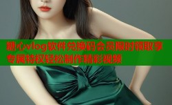 糖心vlog软件兑换码会员限时领取享专属特权轻松制作精彩视频