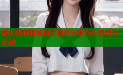 糖心深夜释放自己日常分享与心灵成长记录