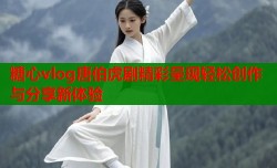 糖心vlog唐伯虎剧精彩呈现轻松创作与分享新体验