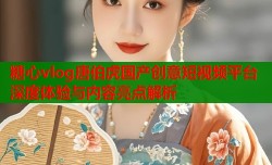 糖心vlog唐伯虎国产创意短视频平台深度体验与内容亮点解析
