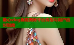 糖心vlog跑路揭秘平台真相与用户应对指南