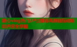 糖心vlog热门UP主推荐高颜值互动精彩内容全掌握