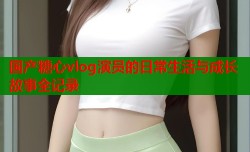 国产糖心vlog演员的日常生活与成长故事全记录
