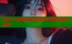 糖心vlog软件轻松剪辑分享精彩生活瞬间
