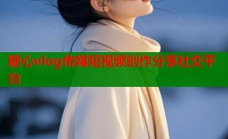 糖心vlog传媒短视频创作分享社交平台