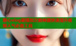 糖心vlog刷播放次数神器快速提升视频人气必备工具