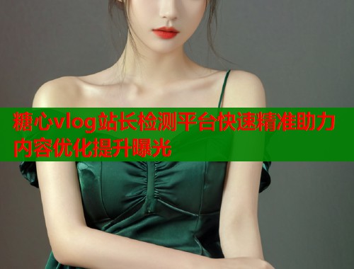 糖心vlog站长检测平台快速精准助力内容优化提升曝光  第2张