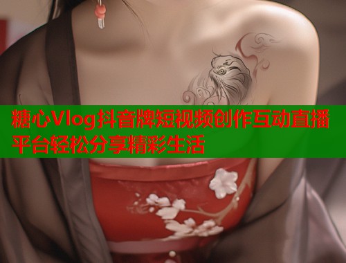 糖心Vlog抖音牌短视频创作互动直播平台轻松分享精彩生活  第2张