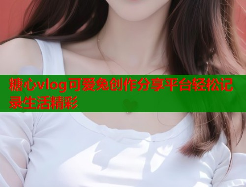 糖心vlog可爱兔创作分享平台轻松记录生活精彩  第1张