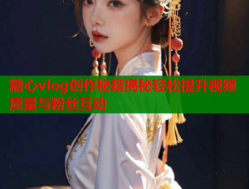 糖心vlog创作秘籍揭秘轻松提升视频质量与粉丝互动  第1张