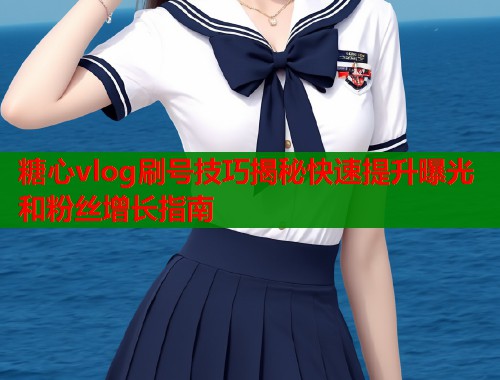 糖心vlog刷号技巧揭秘快速提升曝光和粉丝增长指南  第1张