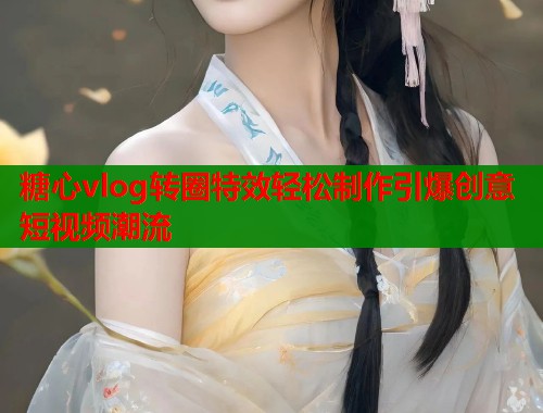 糖心vlog转圈特效轻松制作引爆创意短视频潮流  第1张