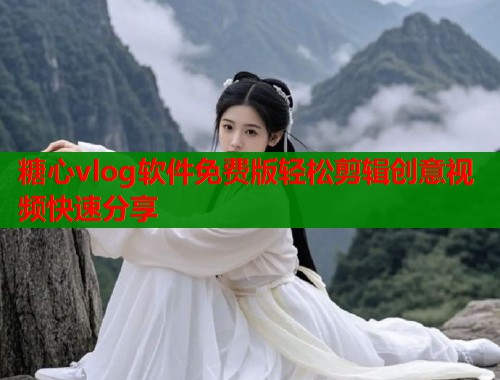 糖心vlog软件免费版轻松剪辑创意视频快速分享  第1张