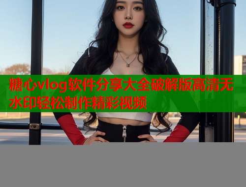 糖心vlog软件分享大全破解版高清无水印轻松制作精彩视频  第1张
