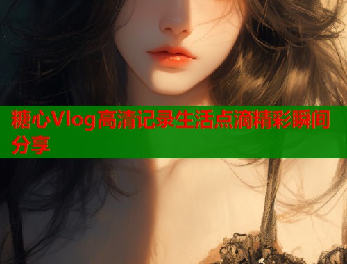 糖心Vlog高清记录生活点滴精彩瞬间分享  第1张