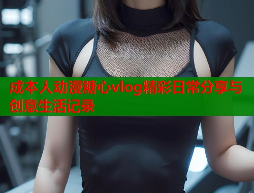 成本人动漫糖心vlog精彩日常分享与创意生活记录  第1张