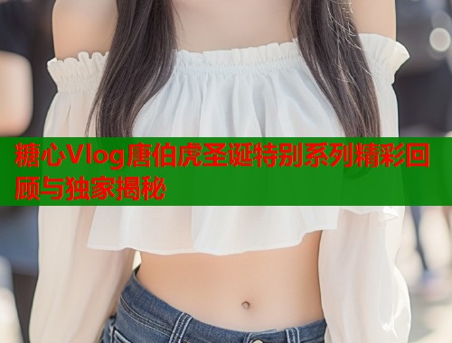糖心Vlog唐伯虎圣诞特别系列精彩回顾与独家揭秘  第2张