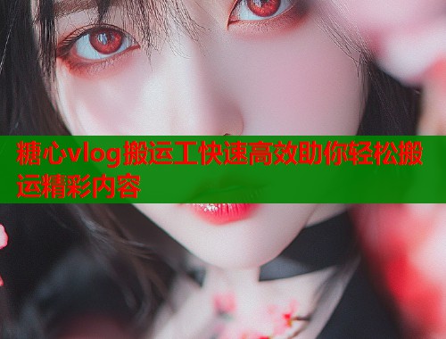 糖心vlog搬运工快速高效助你轻松搬运精彩内容  第1张
