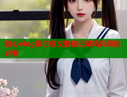 糖心vlog旅行意义揭秘记录精彩瞬间必看  第1张