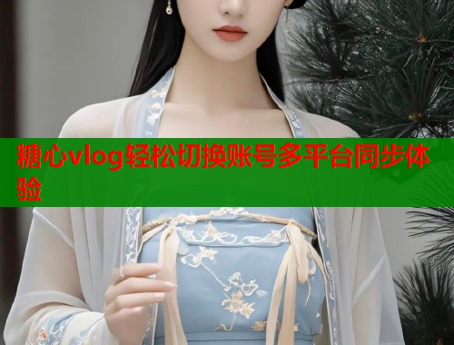 糖心vlog轻松切换账号多平台同步体验  第1张